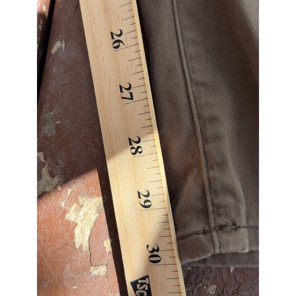Lucky Brand 412 Athletic Slim Pants Mens 34x32 Brown Chino Trousers 7MB12628 - Picture 4 of 8